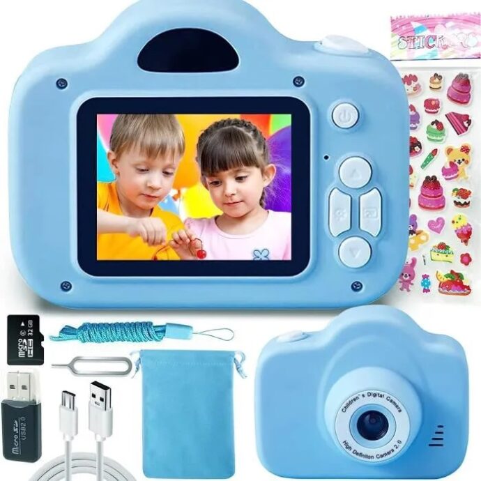 كاميرا رقمية فيديو للأطفال-Appareil Photo et Vidéo pour enfants – Image 5