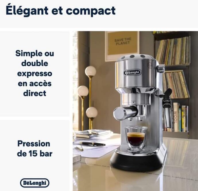 DeLonghi Dedica Style Machine expresso – Image 2