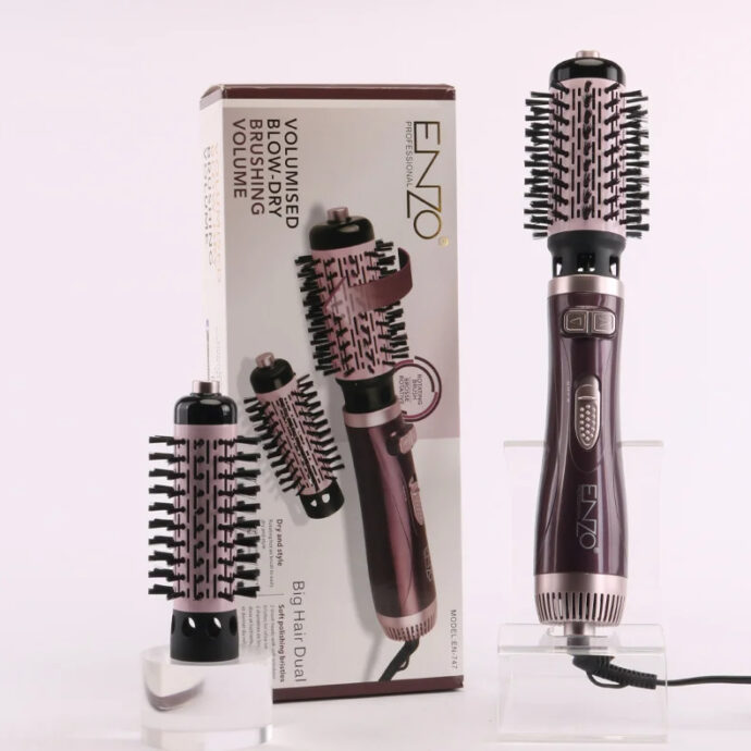 Brosse Chauffante rotative ENZO Originale 2en1