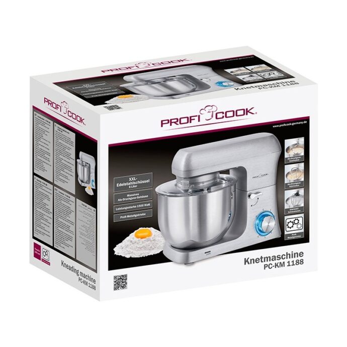 Pétrin Proficook XXL 6L 3,5 kg made in germany – Image 9