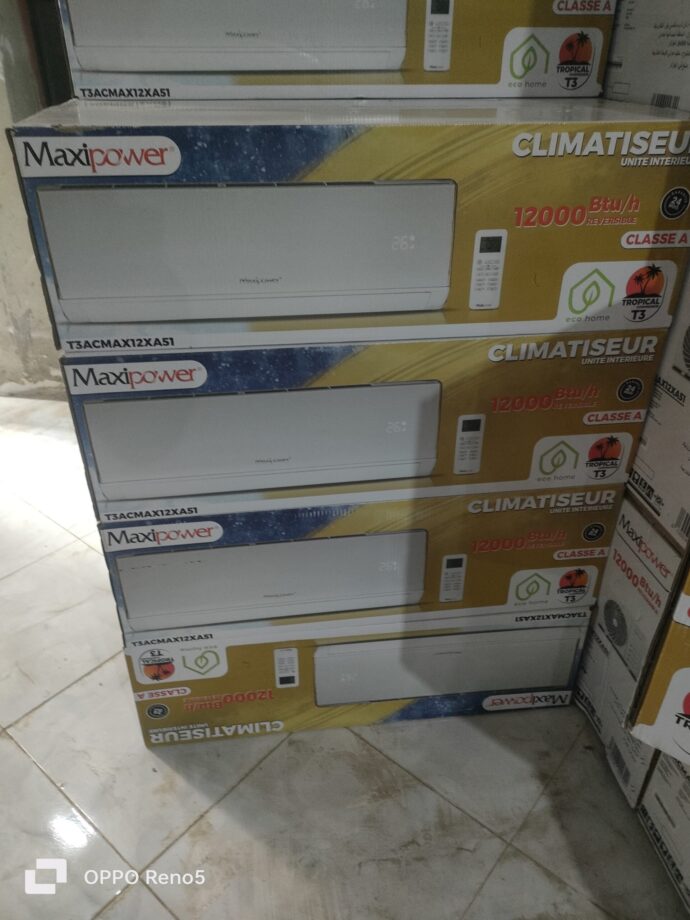 Climatiseur Maxipower 12000 BTU tropical inverter T3 – Image 4