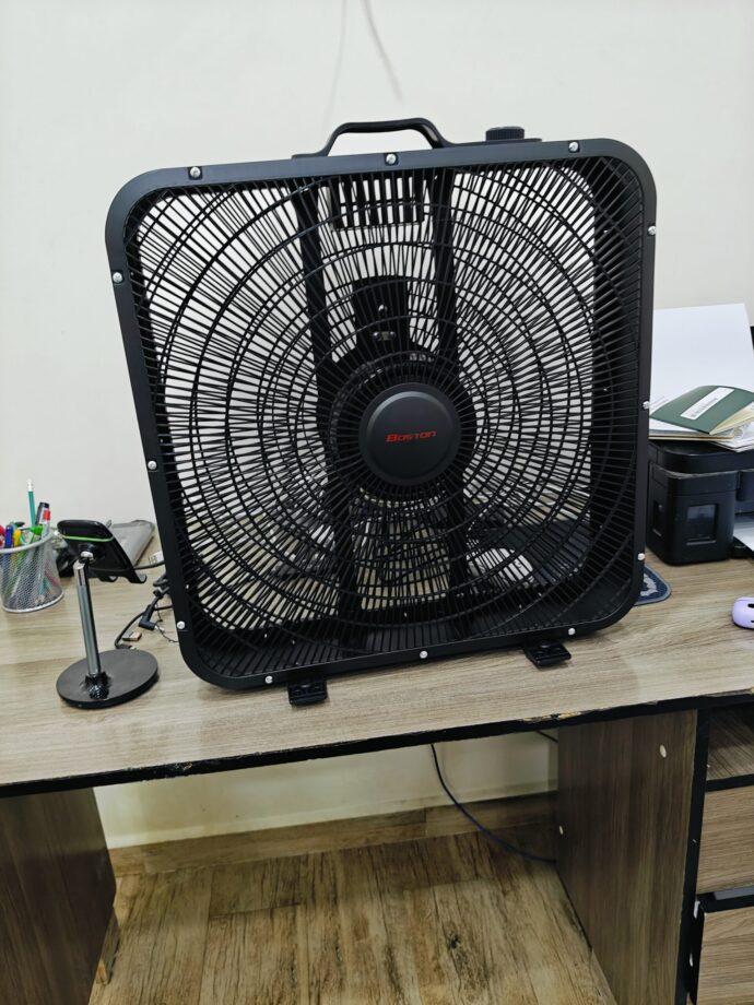 Ventilateur de boîte 20 pouces en métal haute qualité a 5 pales – Image 2