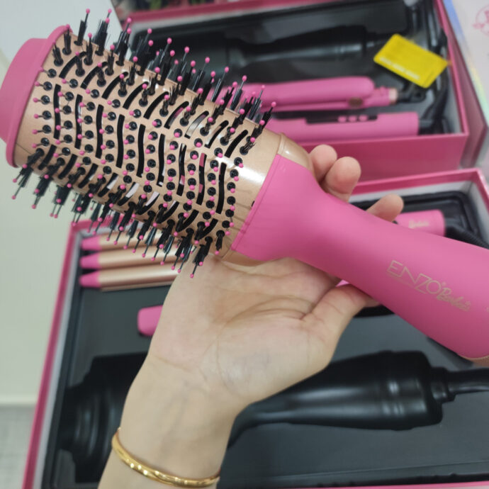 Pack Enzo Barbie 3en1 originale ( brosse + lisseur + boucleur ) – Image 3