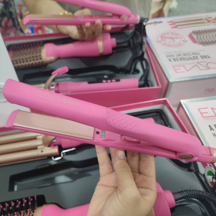 Pack Enzo Barbie 3en1 originale ( brosse + lisseur + boucleur ) – Image 4