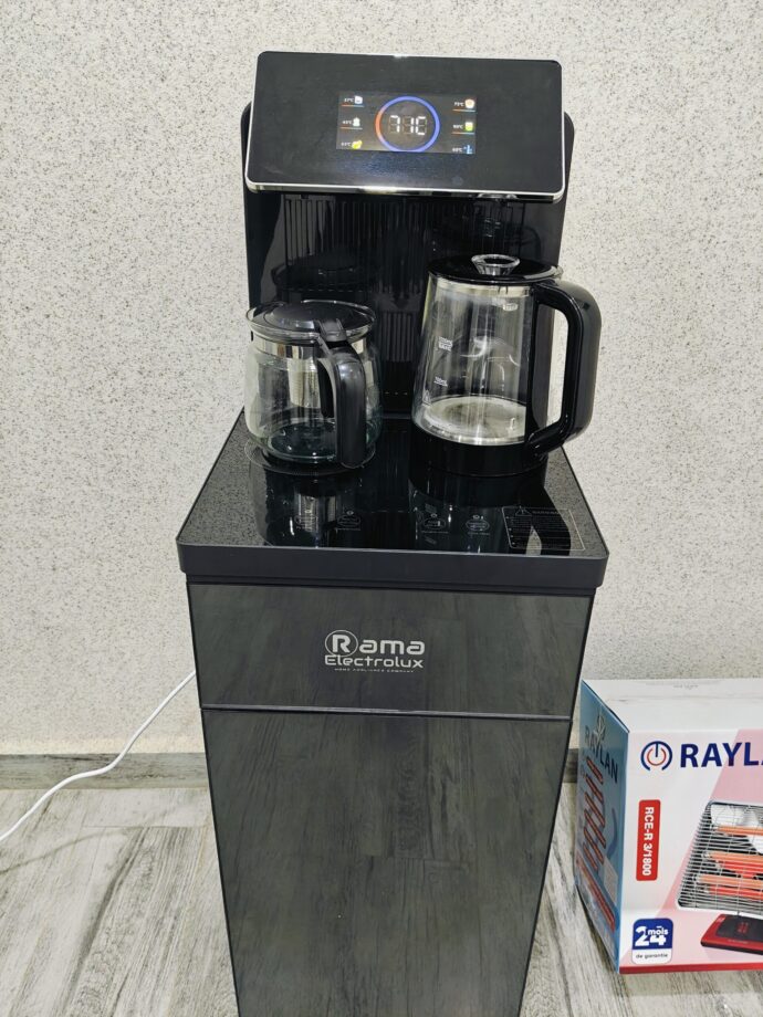 Bar a thé entièrement automatique - bouilloire avec théière et cafetière - grand ecran Tactile et armoire - Distributeur d'eau chaude smart multifonction – Image 8