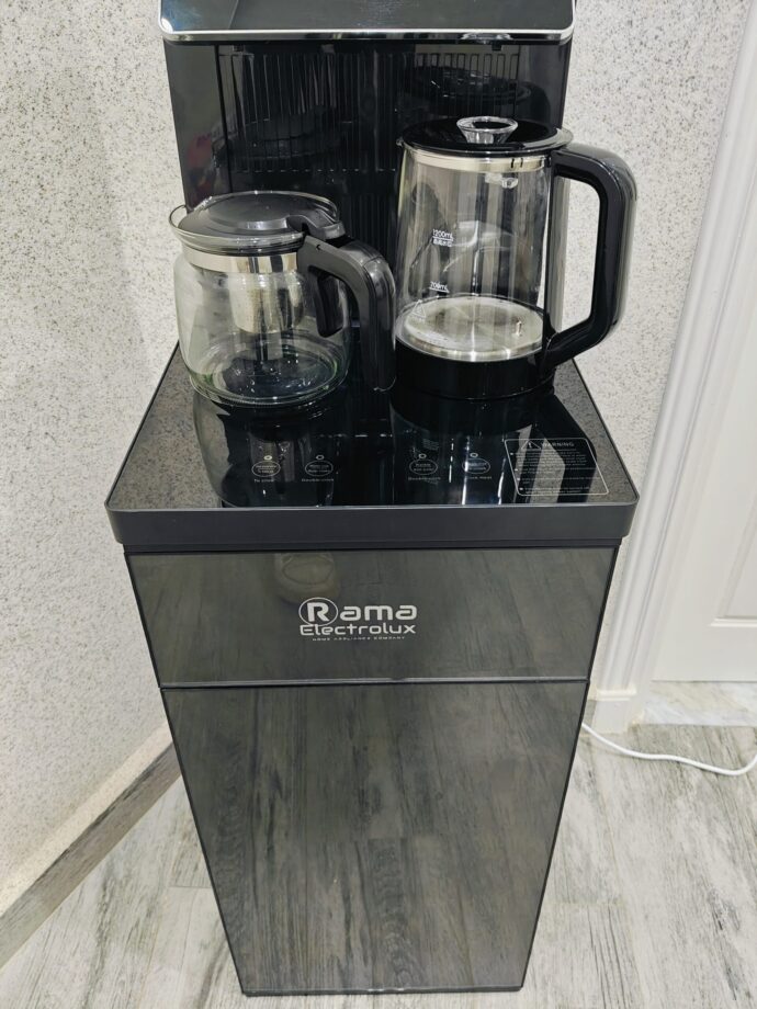 Bar a thé entièrement automatique - bouilloire avec théière et cafetière - grand ecran Tactile et armoire - Distributeur d'eau chaude smart multifonction – Image 6