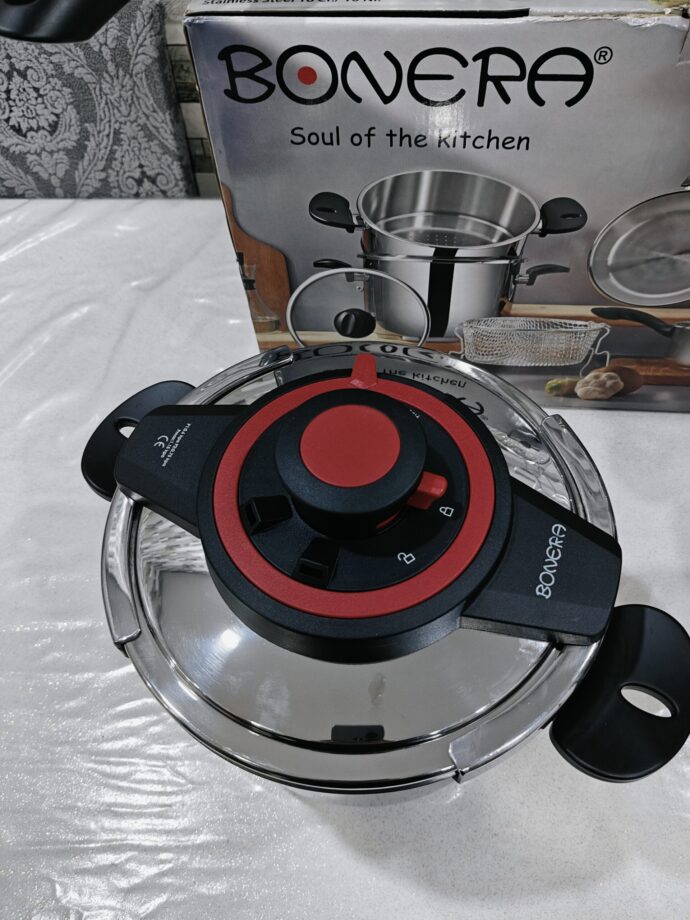 Pack 10 pieces Cocotte 6L + 8L Bonera original turque inox 18/10 haute qualité – Image 6