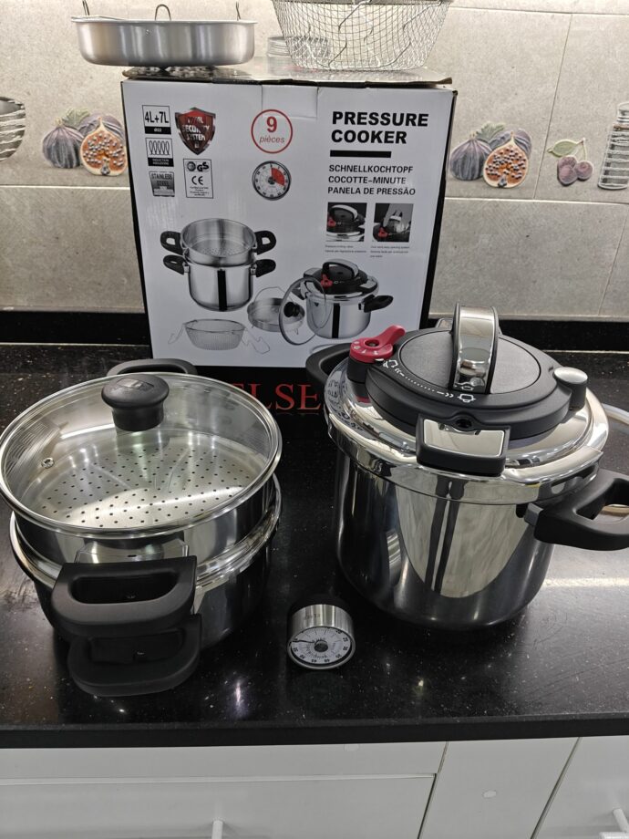 Pack Cocotte 4L+7L ELSEB 9 pieces clypso
